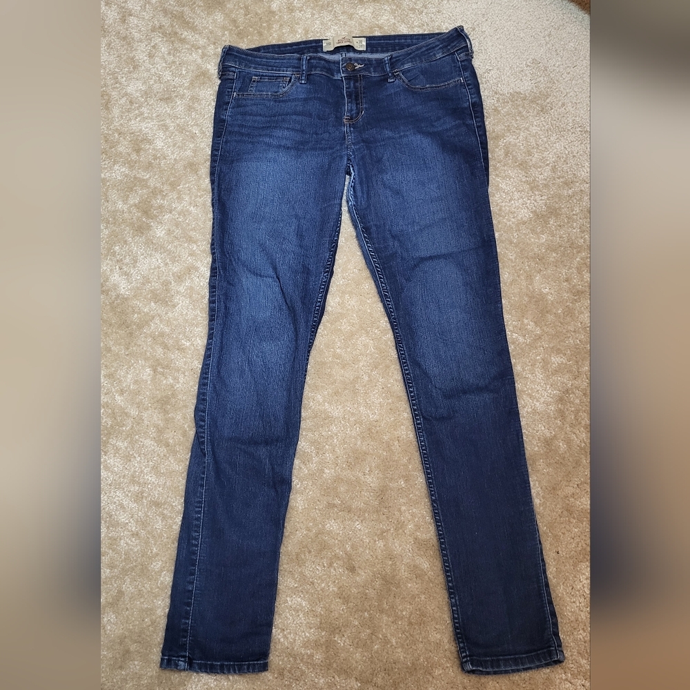 Hollister Dark Blue Skinny Jeans